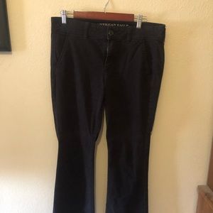 American Eagle Black Bootcut Pants
